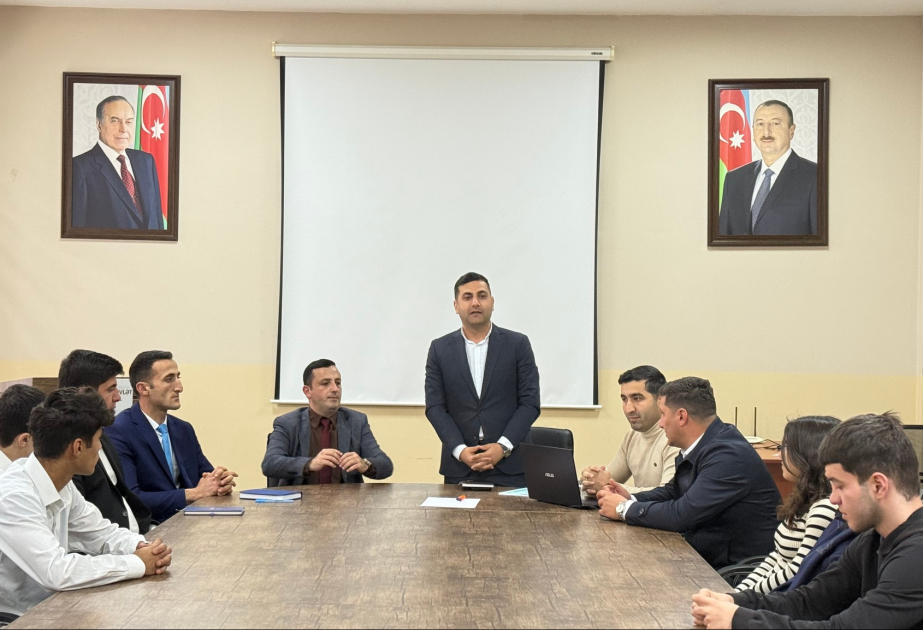Qəbələli gənclər könüllülük hərəkatı barədə fikir mübadiləsi aparıblar