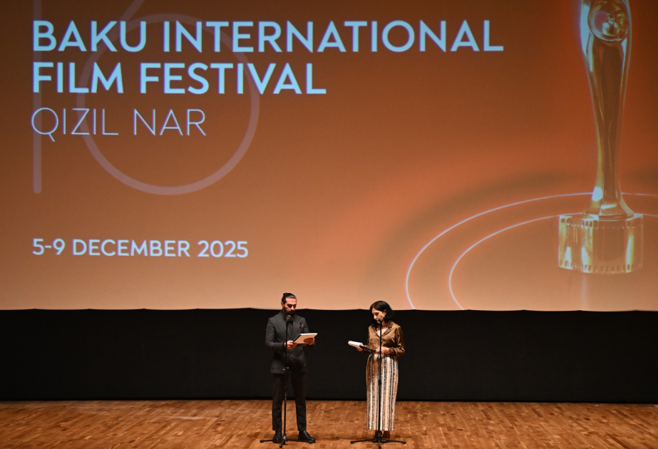 El Centro de Cine Nizami acoge la ceremonia de apertura del Festival Internacional de Cine de Bakú