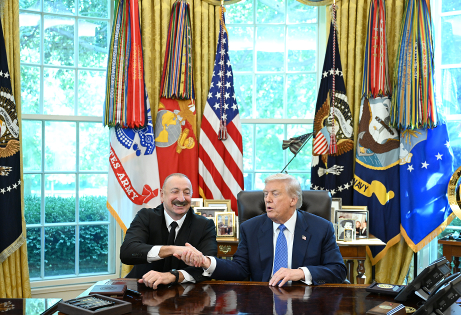 ABŞ Prezidenti Donald Tramp Prezident İlham Əliyevə təşəkkür edib