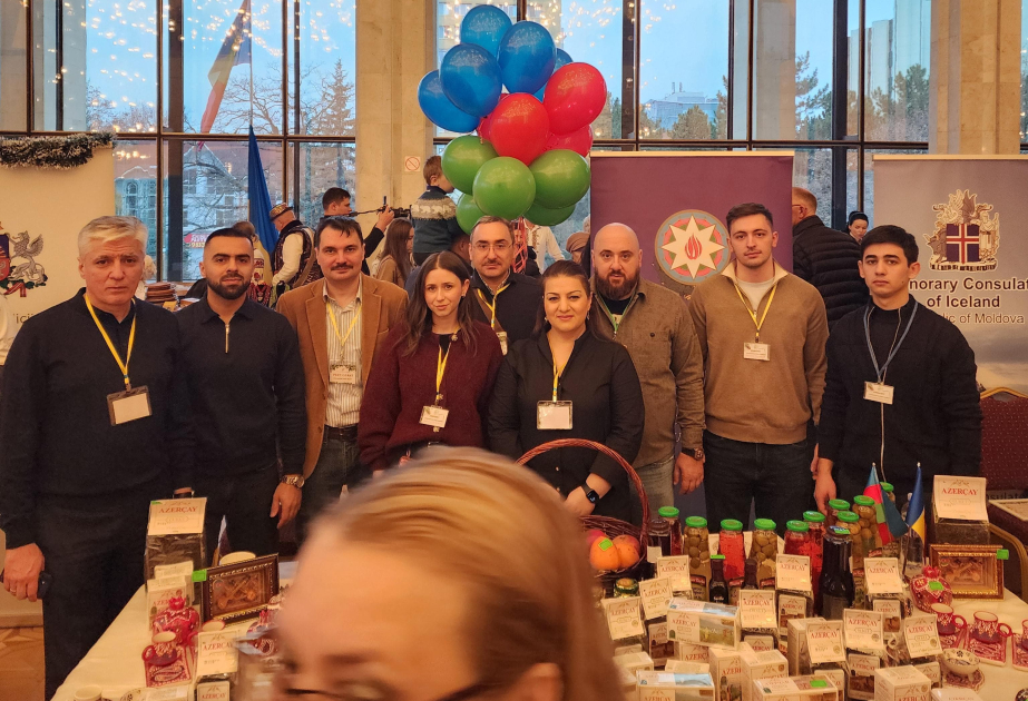 Aserbaidschan präsentiert seinen Stand auf Wohltätigkeitsmesse in Chișinău