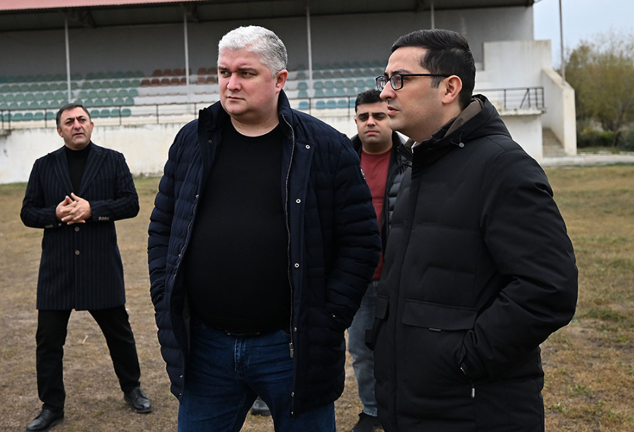 AFFA rəhbərliyi cənub bölgəsində futbol infrastrukturunun vəziyyəti ilə tanış olub