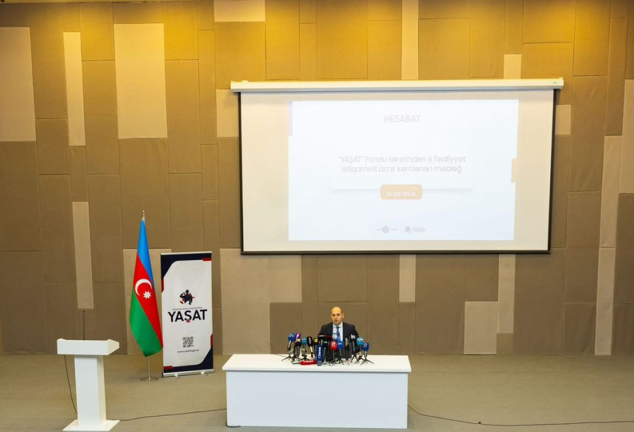 “YAŞAT” Fondu 5 illik fəaliyyətinə dair hesabat verib VİDEO