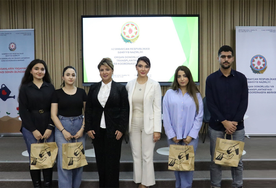 Azərbaycan Universitetində “Həyat bəxş edən donorluq” mövzusunda tədbir keçirilib