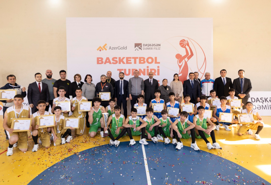 Daşkəsəndə məktəblilər arasında basketbol turniri keçirilib
