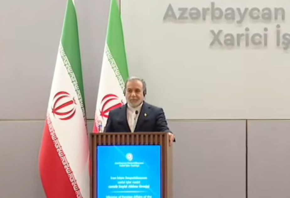 وزير الخارجية الإيراني: الاجتماعات الثنائية والثلاثية ستسهم في تعزيز السلام والاستقرار في المنطقة