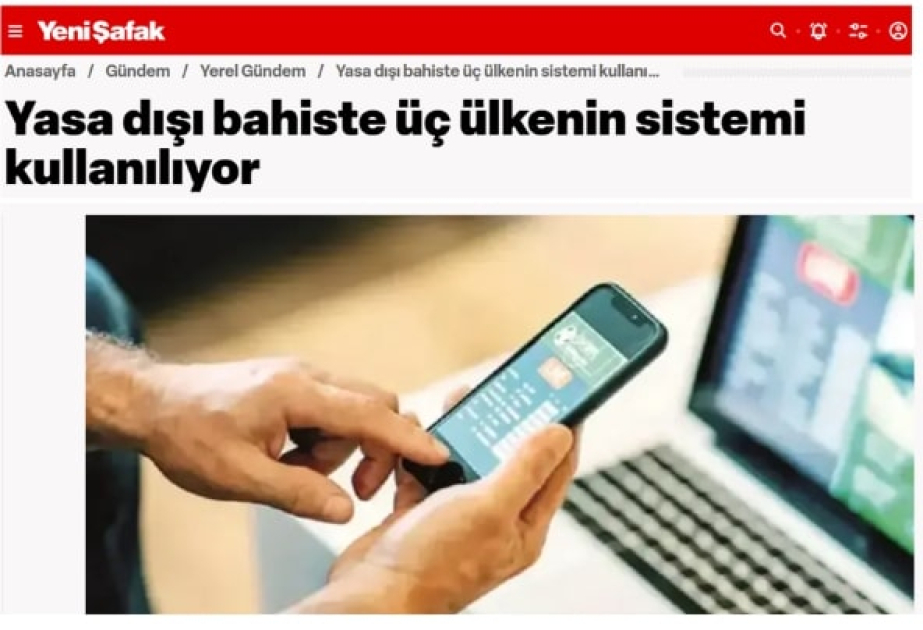 Газета Yeni Şafak: Незаконные ставки в Турции регулируются через системы в Армении, Швейцарии и Великобритании