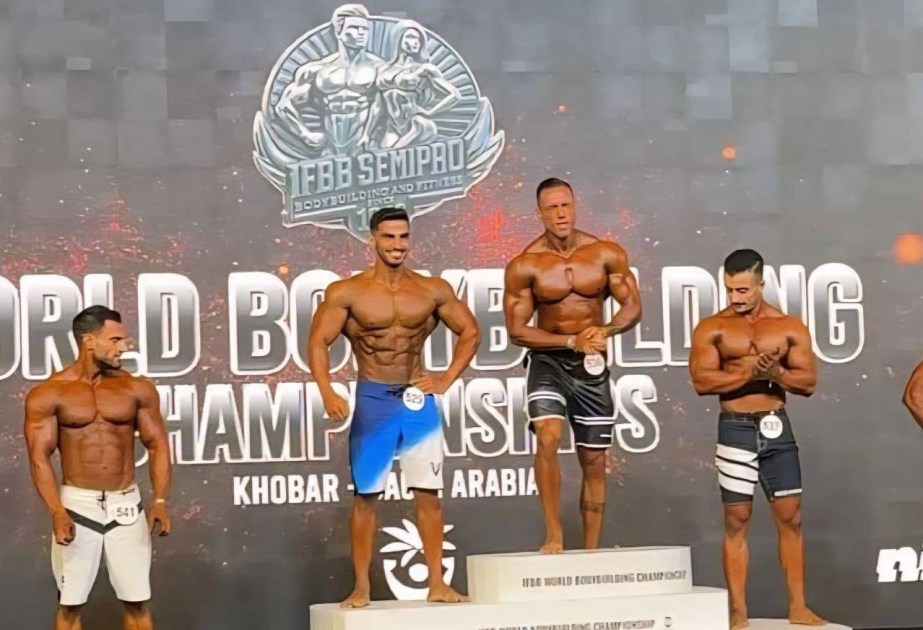 Los culturistas azerbaiyanos destacan en el Campeonato Mundial