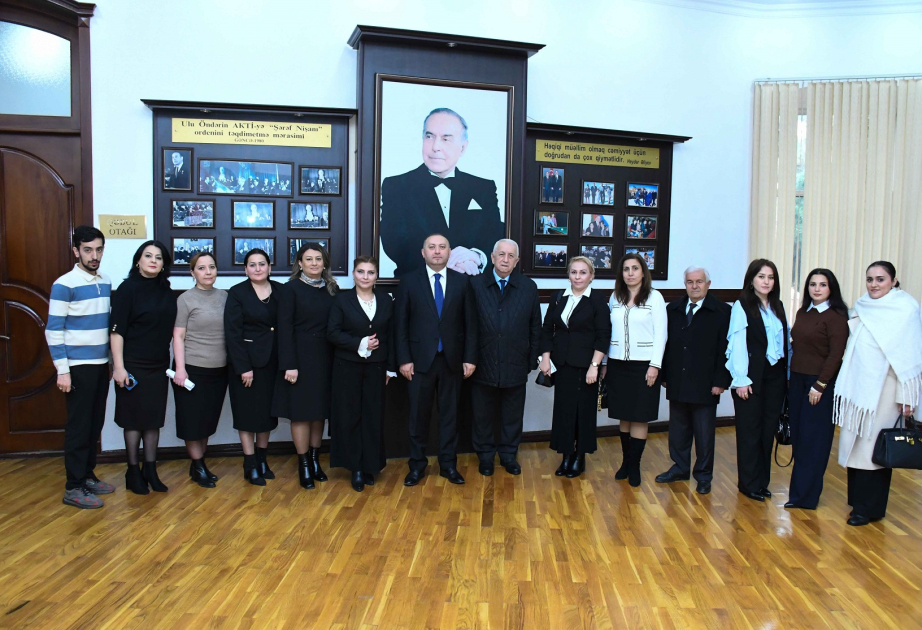 ADAU-da akademik Yusif Məmmədəliyevin 120 illik yubileyi qeyd olunub