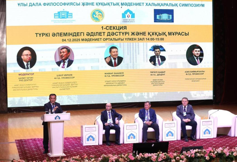 Азербайджан представлен на международном симпозиуме «Философия Великой степи» в Казахстане