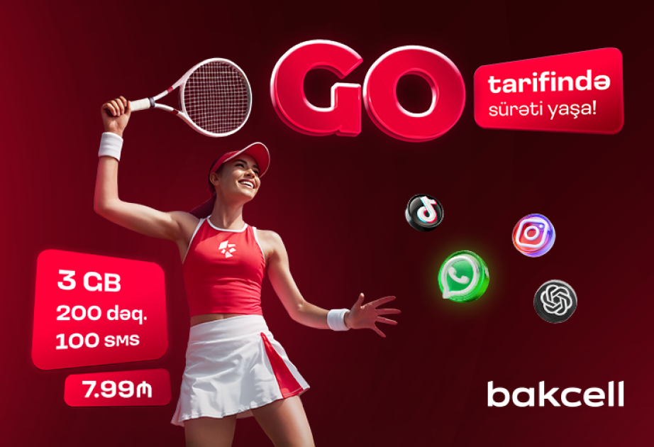 ®  “Bakcell” bonuslarla zəngin yeni “GO” tariflərini təqdim edir