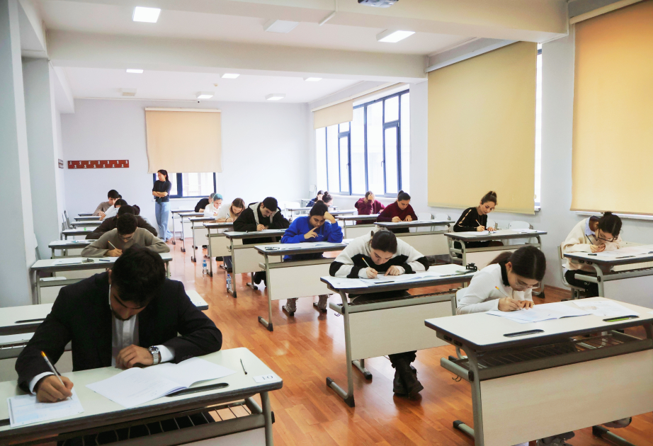 阿塞拜疆巴库国立大学孔子学院成功举办2025年度第三场汉语水平考试