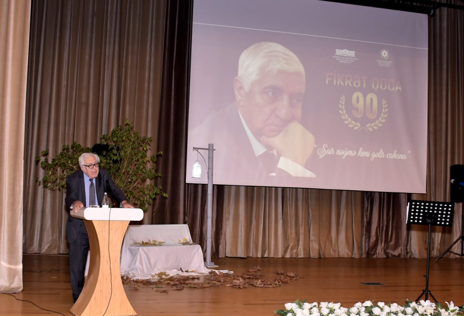 “Şair nəğmə kimi gəlir cahana” - Fikrət Qocanın 90 illik yubileyi qeyd olunub