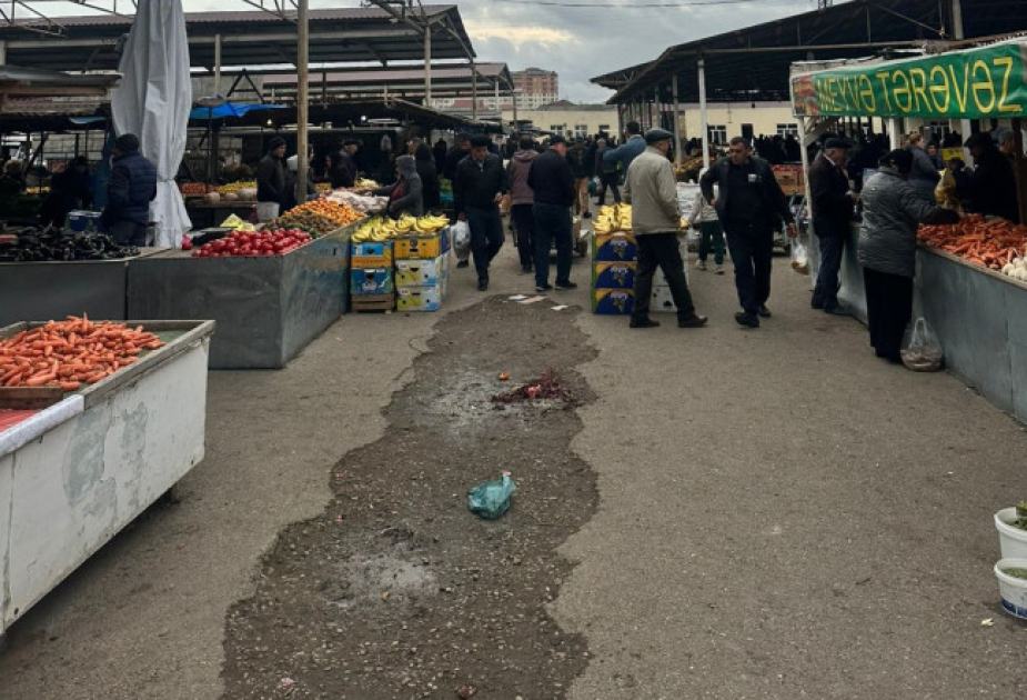 Sumqayıtda "Kənd təsərrüfatı məhsullarının satışı bazarı”nda nöqsanlar aşkarlanıb