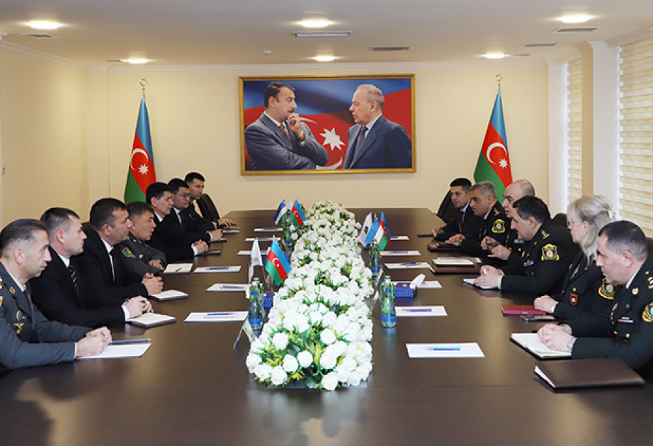 Dövlət Xidmətində Özbəkistan nümayəndə heyəti ilə müzakirələr aparılıb