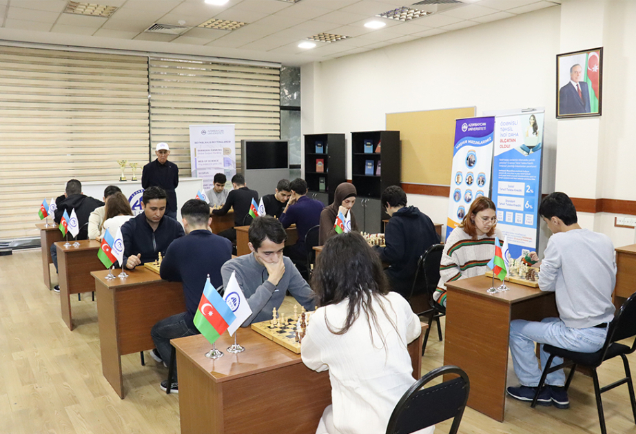 Azərbaycan Universitetində XII Daxili Şahmat Turniri keçirilib
