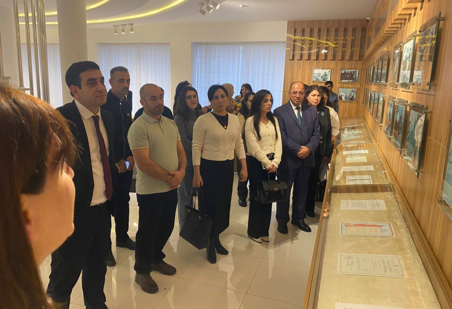 AMEA-nın Şəki Regional Elmi Mərkəzində Ümummilli Lider Heydər Əliyevin anım günü qeyd edilib
