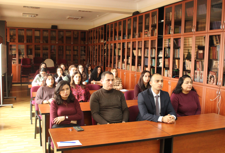 “Azərbaycanın neft sənayesinin inkişafında alimlərin və diplomatiyanın rolu” - elmi seminar
