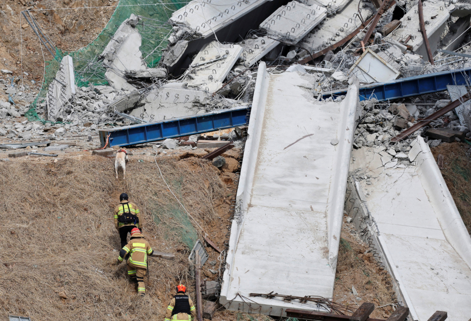 Two dead after collapse at South Korea library construction site, Yonhap reports