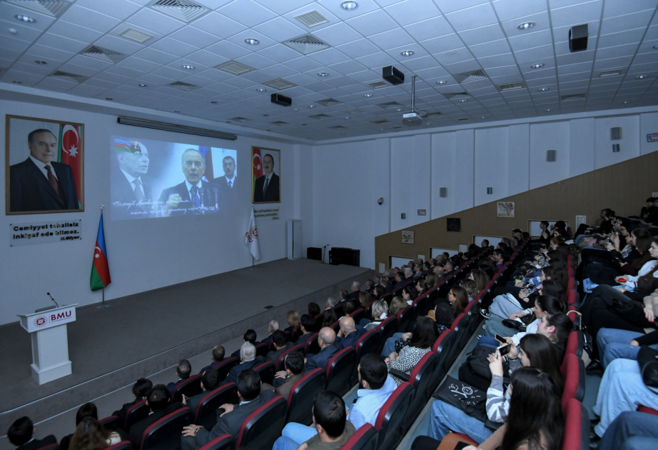 BMU-da Ulu Öndərin anım günü ilə bağlı tədbirlər keçirilib