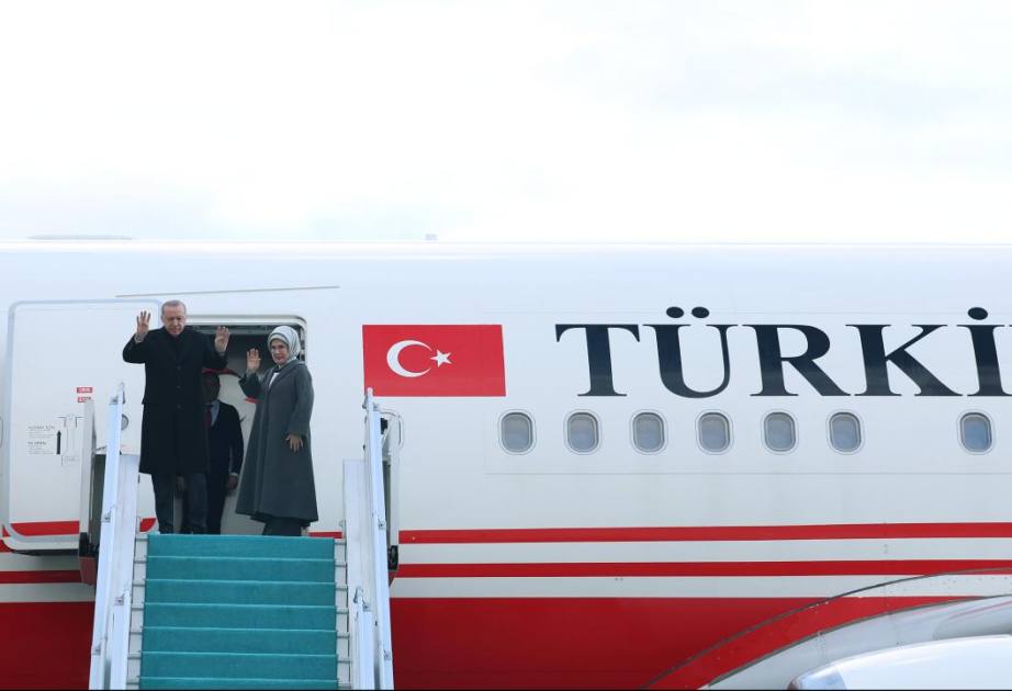 Президент Турции отбыл в Туркменистан