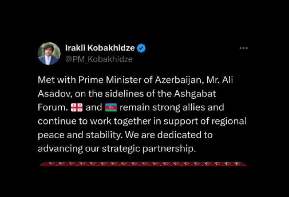 Georgia and Azerbaijan continue to work together in support of regional peace and stability