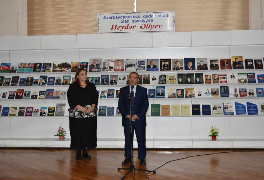Milli Kitabxanada Ümummilli Lider Heydər Əliyevin xatirəsi anılıb