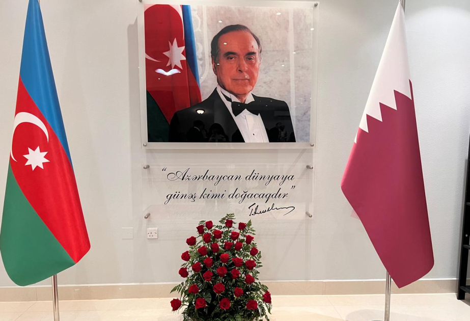 Qətərdə Ümummilli Lider Heydər Əliyevin xatirəsi anılıb