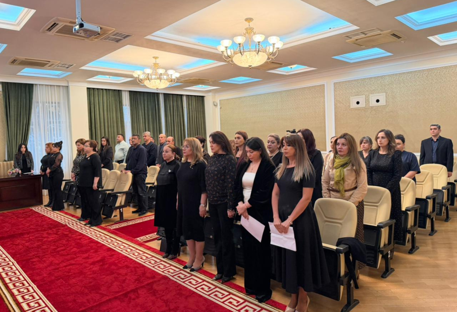 İctimai-siyasi Sənədlər Arxivində Ümummilli Lider Heydər Əliyevin xatirəsi anılıb