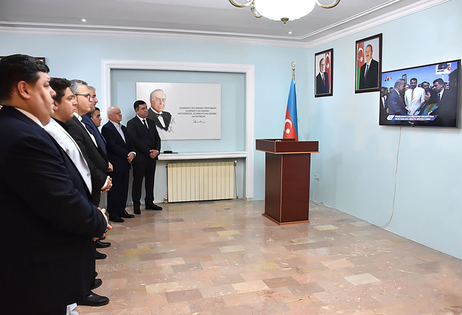 Təbrizdə Ulu Öndər Heydər Əliyevin xatirəsi yad edilib