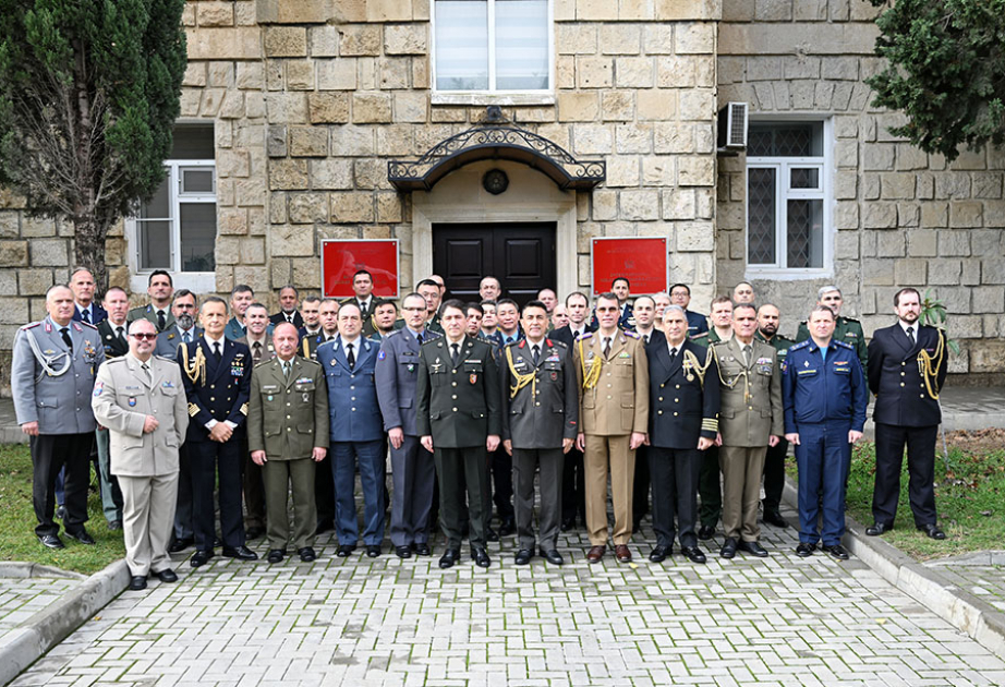 Meeting held with military attachés to review current year