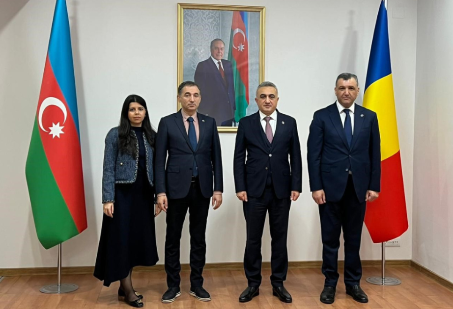 Vəkillər Kollegiyasının nümayəndə heyəti Azərbaycanın Rumıniyadakı səfiri ilə görüşüb
