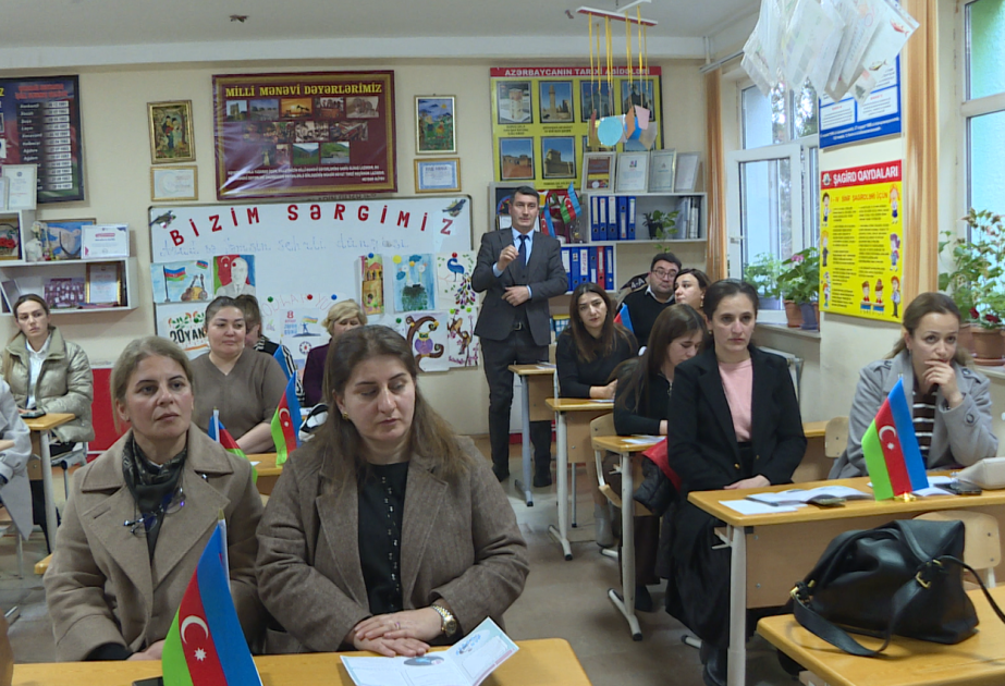 Məktəb-valideyn əməkdaşlığı hər bir şagirdin uğur hekayəsinin başlanğıcıdır VİDEO