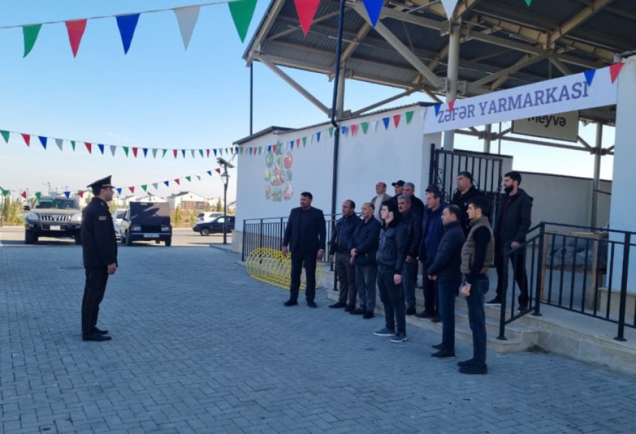 İşğaldan azad olunmuş ərazilərdə yanğın təhlükəsizliyi ilə əlaqədar vətəndaşların maarifləndirilməsi işi davam etdirilir