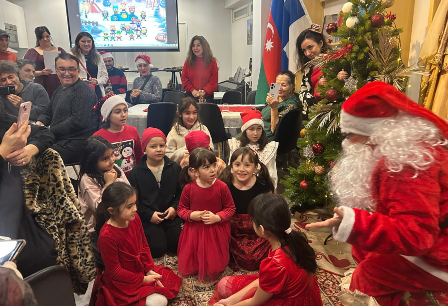 Finlandiyada uşaqlar üçün Dünya Azərbaycanlılarının Həmrəyliyi Günü və Yeni il tədbiri təşkil olunub