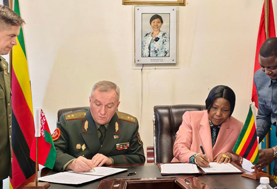 Belarus, Zimbabwe sign military cooperation agreement