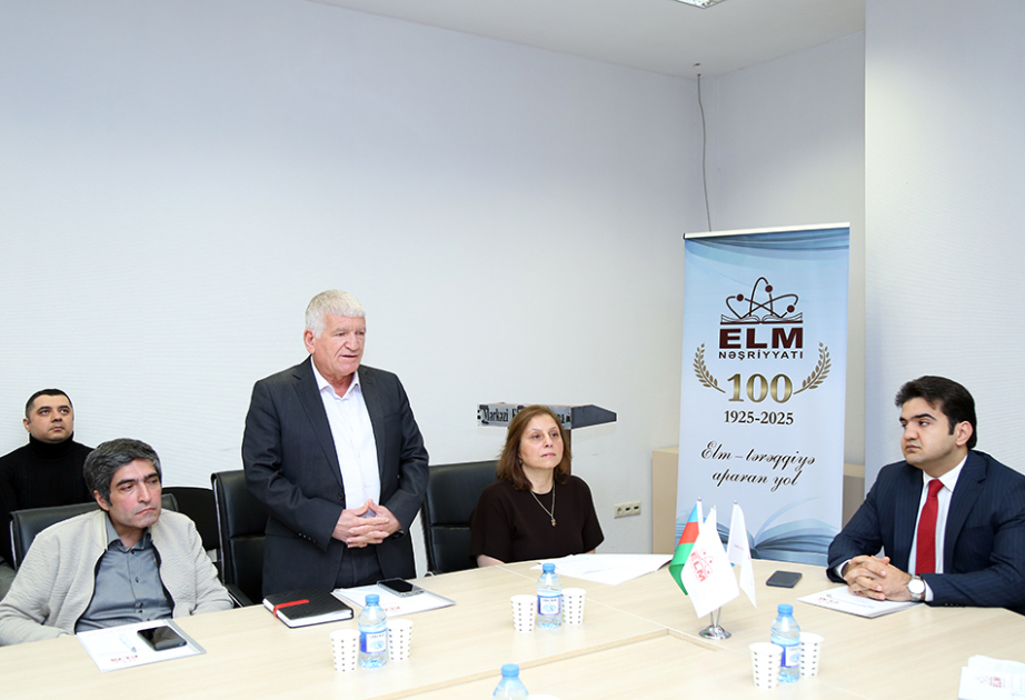 AMEA “Elm” nəşriyyatının 2025-ci ilə dair hesabatı dinlənilib