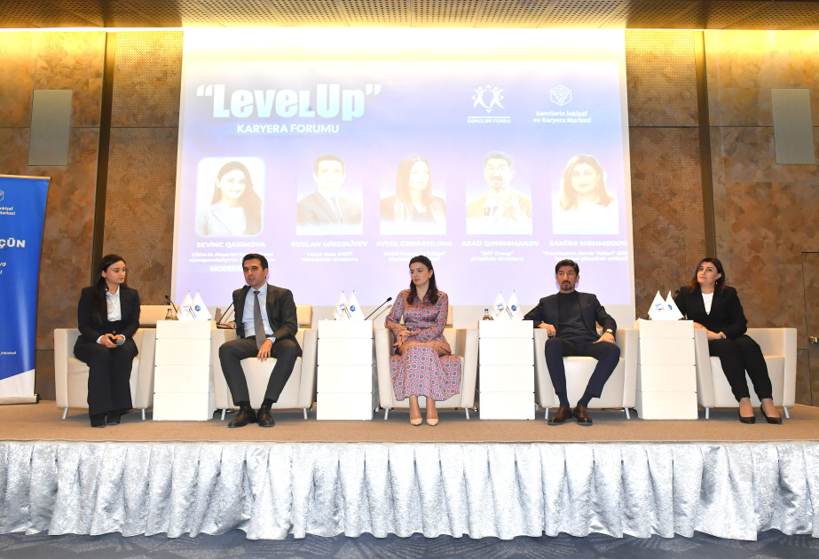 Bakıda "LevelUp” Karyera Forumu keçirilib VİDEO