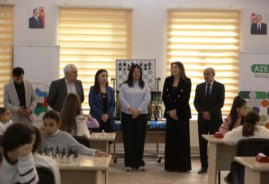 Tovuzda şahmatçı qızlar arasında rapid turniri keçirilib