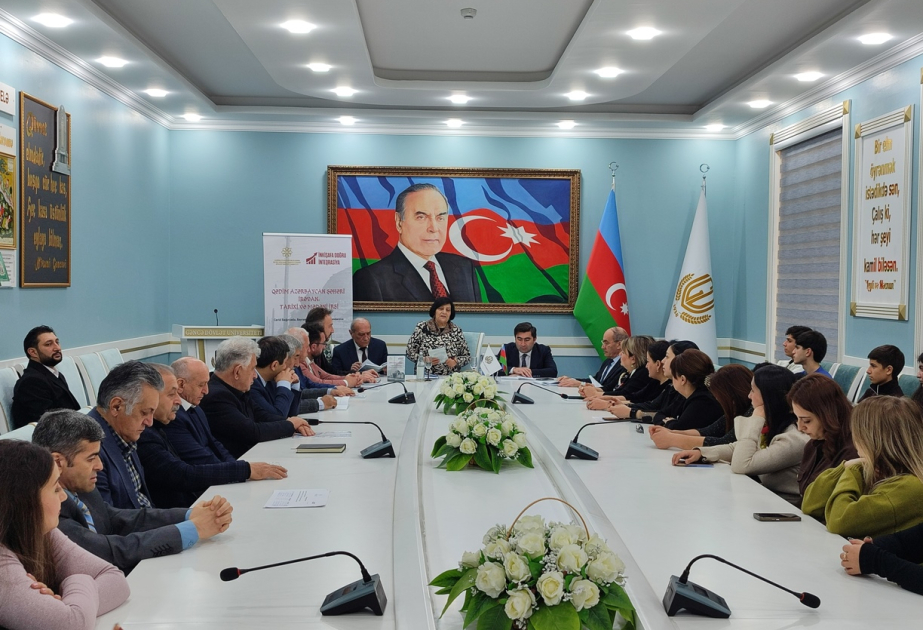 “Qədim Azərbaycan şəhəri İrəvan: tarixi və mədəni irsi” adlı kitabın təqdimatı keçirilib