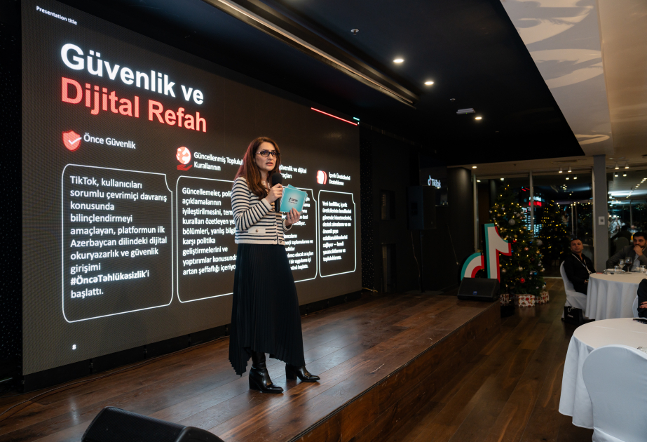 TikTok Azərbaycan üzrə 2025-ci ilin yekunlarını açıqlayıb