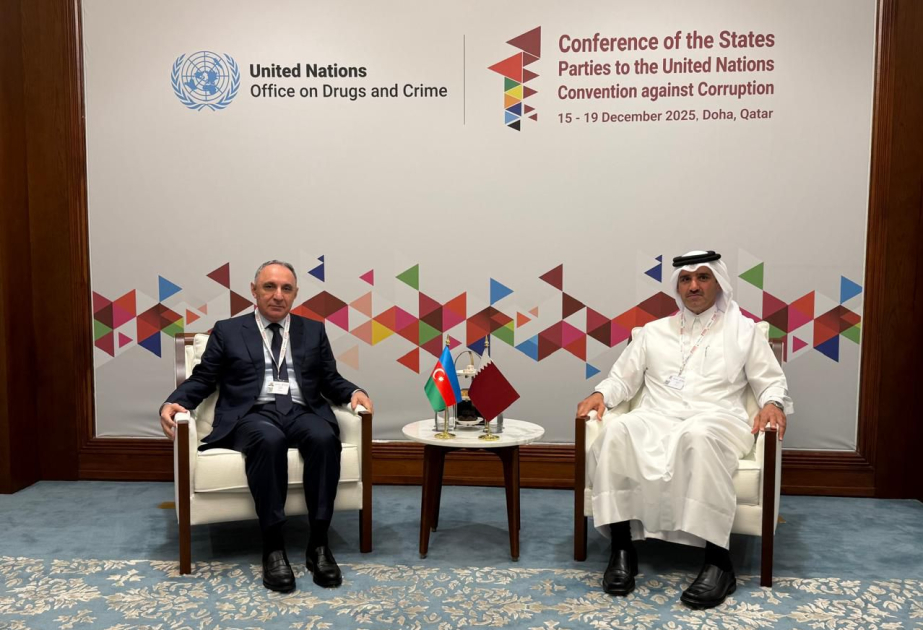 Azerbaijan’s Prosecutor General holds multiple high-level meetings in Doha