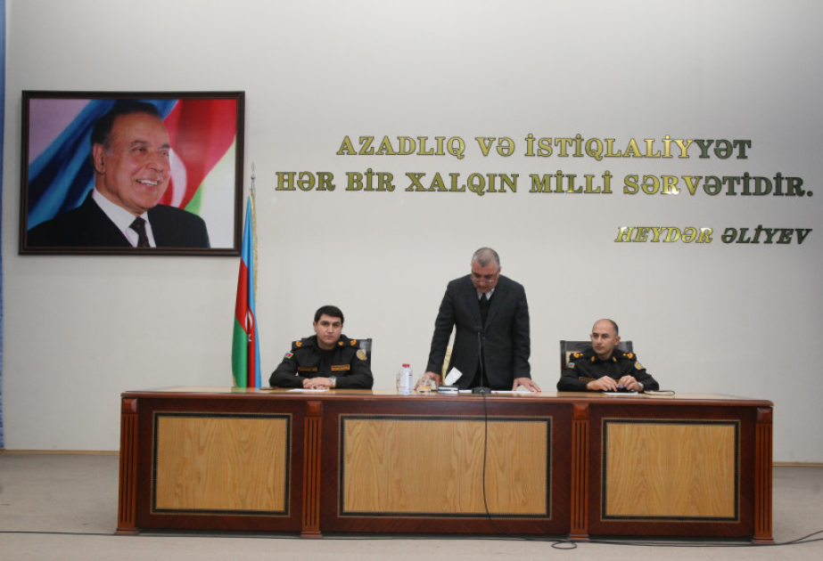 Mülki müdafiə sahəsində görülmüş işlər və qarşıda duran vəzifələr müzakirə edilib