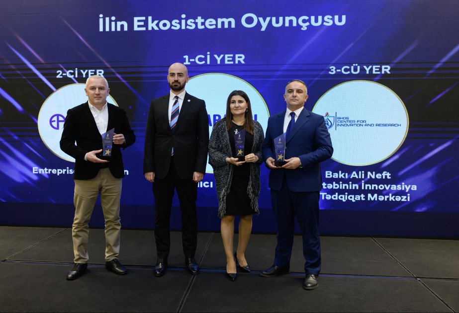 ®  İnnovasiya ekosisteminin ən fəal oyunçuları mükafatlandırılıb