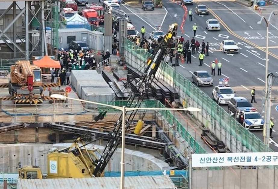 1 in cardiac arrest, 2 injured in S. Korea's subway construction site accident