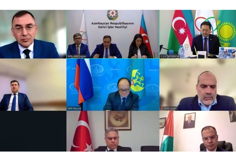 Azerbaijan hosts online meetings of Special Working Group and Senior Officials Committee of CICA