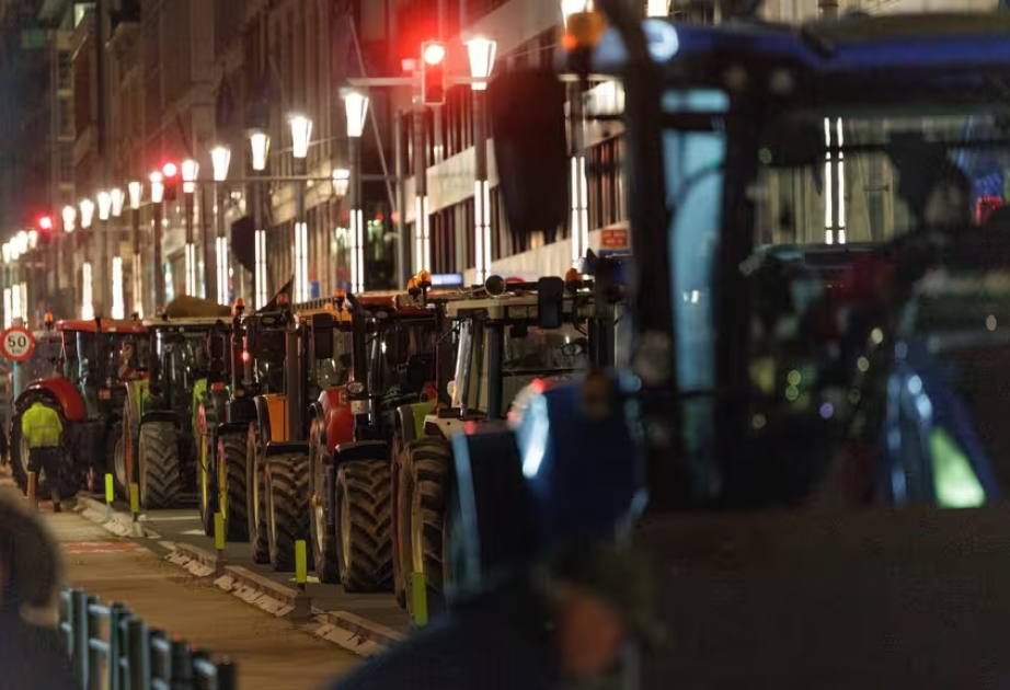 Des milliers d’agriculteurs manifestent à Bruxelles contre la politique agricole de l’UE