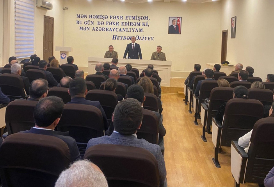 Ağstafa, Gədəbəy, Tovuz və Qazaxda mülki müdafiə sahəsində görülmüş işlər müzakirə olunub