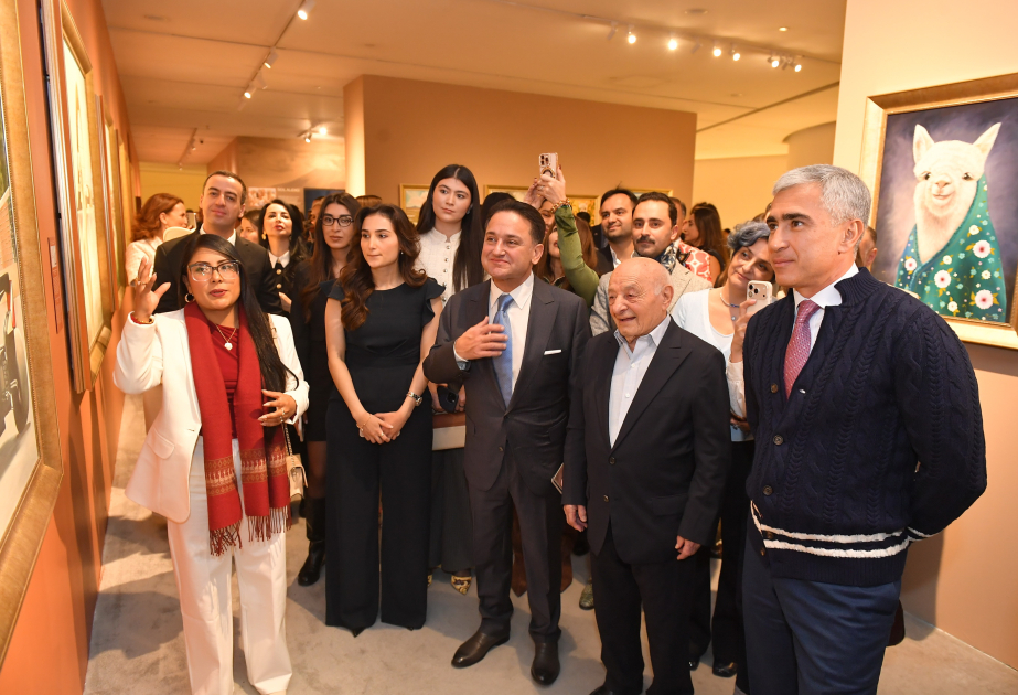 Heydər Əliyev Mərkəzində "And və Qafqaz dağları arasında təxəyyül dünyası” sərgisinin açılışı olub