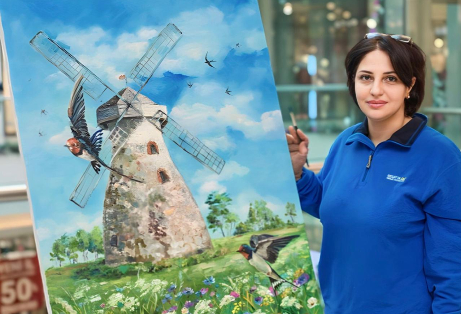 Rəssam Nigar Əflatun Əliyeva: Başqa ölkələrin mədəniyyətlərinə maraq göstərmək lazımdır
