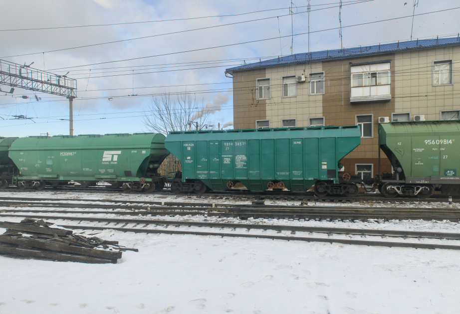 El transporte de grano kazajo con destino a Azerbaiyán aumentó más de cinco veces